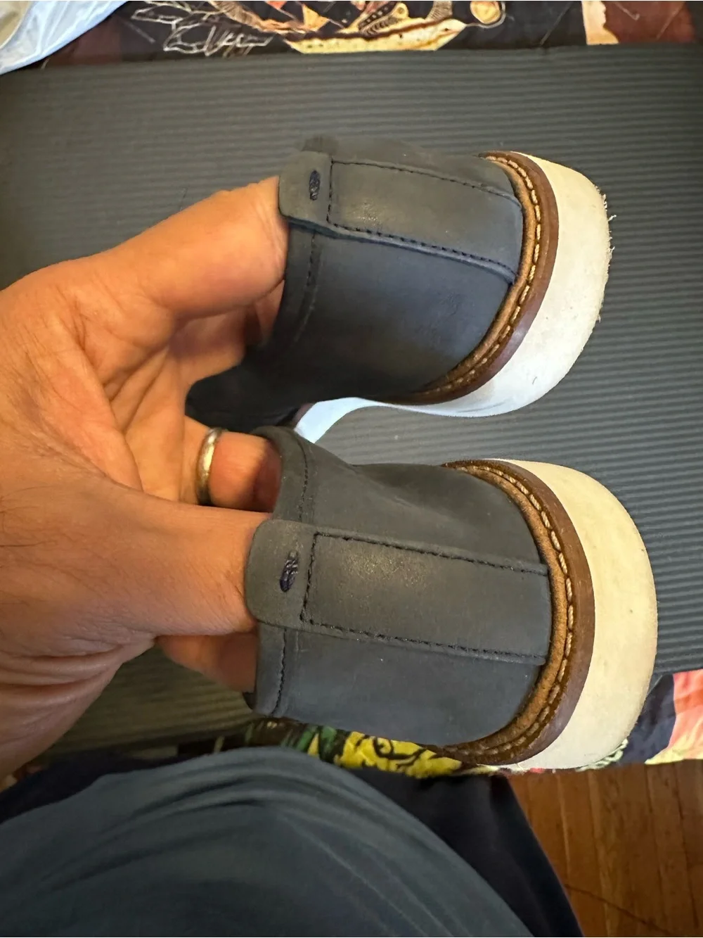 Clarks espadrille style